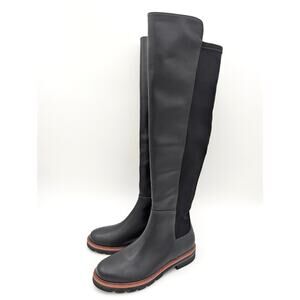Stuart Weitzman Adrina City Over the Knee Boots Women's Black Size US5.5B EU36